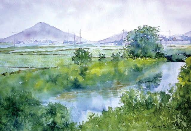 さかもと土筆 透明水彩画作品展｜イベント一覧｜福岡のおでかけ