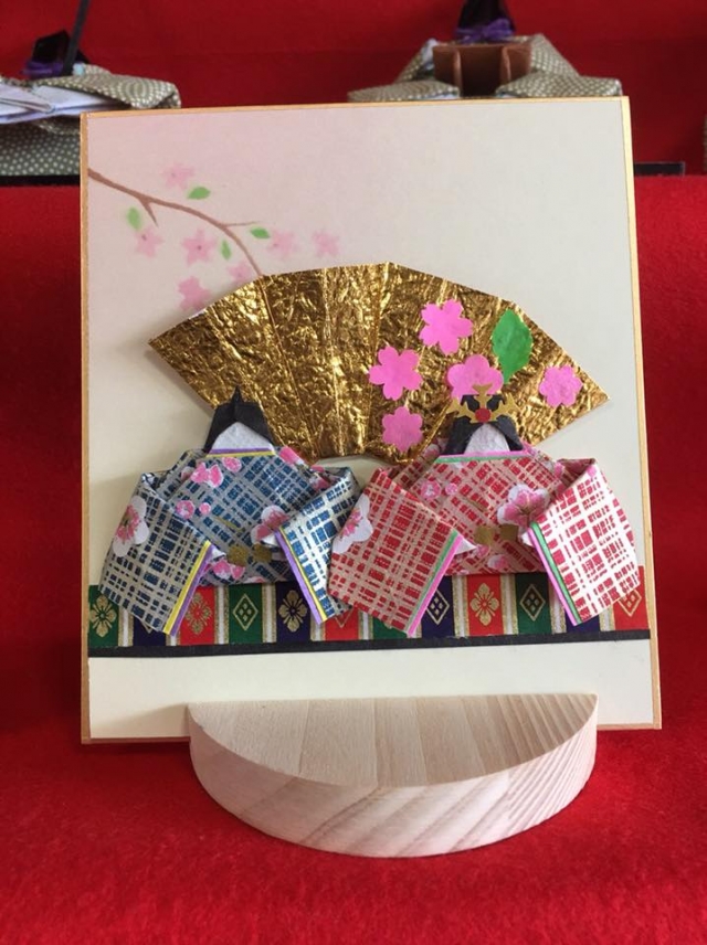 筑後吉井おひなさまめぐり 「おりがみ おひなさま」づくり