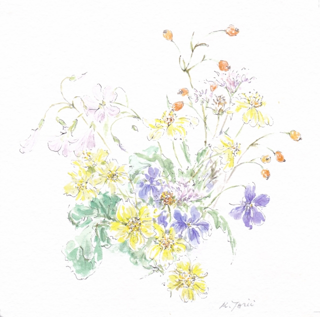 第11回花の絵水彩画発表展