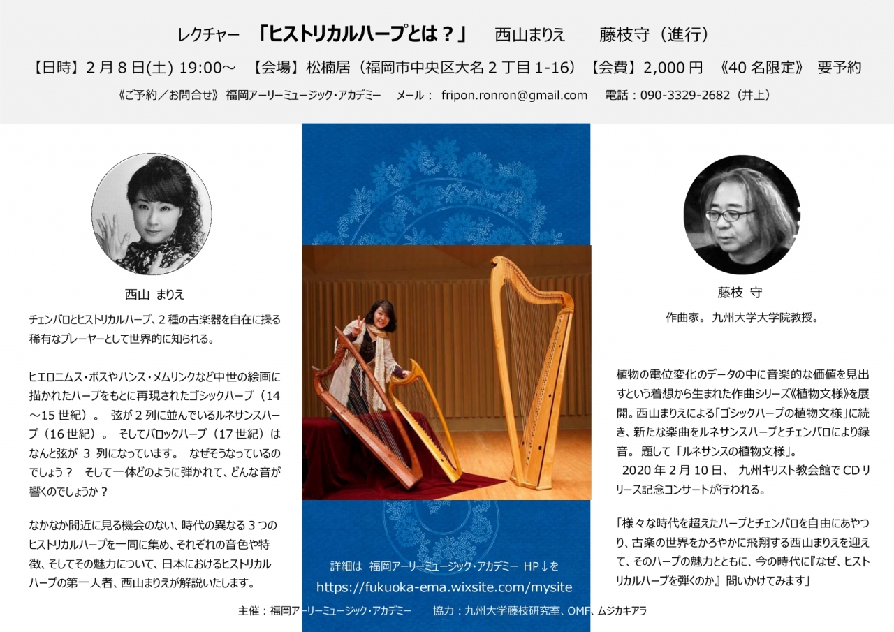 レクチャー ヒストリカルハープとは アクロスおでかけナビ レクチャー ヒストリカルハープとは アクロスおでかけナビ