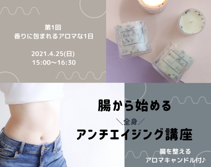 腸から全身アンチエイジング講座