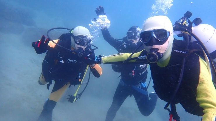 宮崎日南の海でダイビング&シュノーケル海中散歩