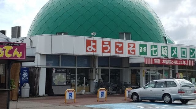 肥後グリーンメロン収穫大作戦in七城メロンドーム