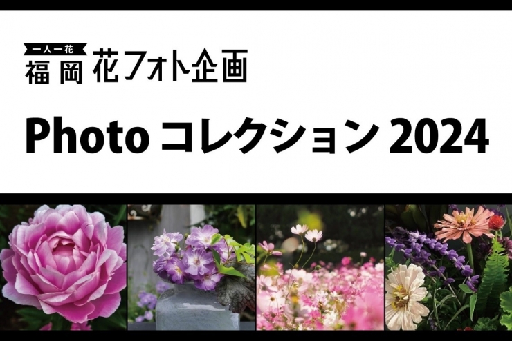 一人一花 福岡花フォト企画 Photoコレクション2024