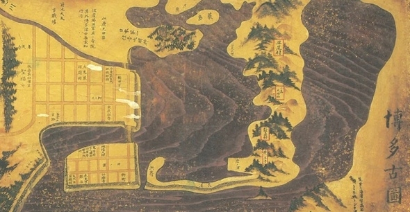 第三回住吉能楽殿講座 住吉神社能楽殿見学と「博多古図」に描かれる岩礁・大筑紫と住吉神社