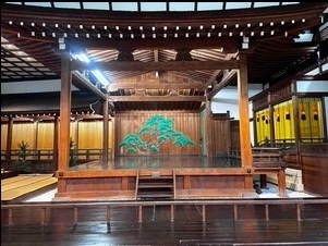 第三回住吉能楽殿講座 住吉神社能楽殿見学と「博多古図」に描かれる岩礁・大筑紫と住吉神社