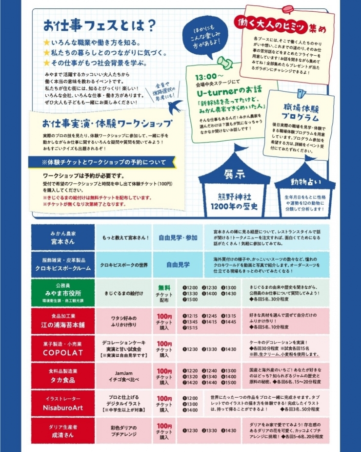 お仕事フェス2025 〜いくつ知ってる?みやまのスゴイ会社!〜
