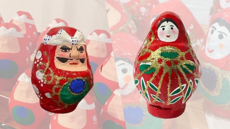 博多張子の世界へ だるま絵付け