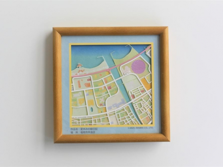 地図工房 地図切り絵サークル in 福岡
