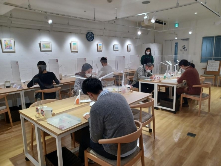 地図工房 地図切り絵サークル in 福岡