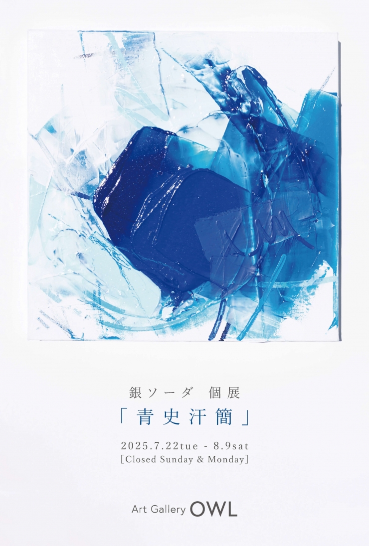 銀ソーダ 個展「青史汗簡」