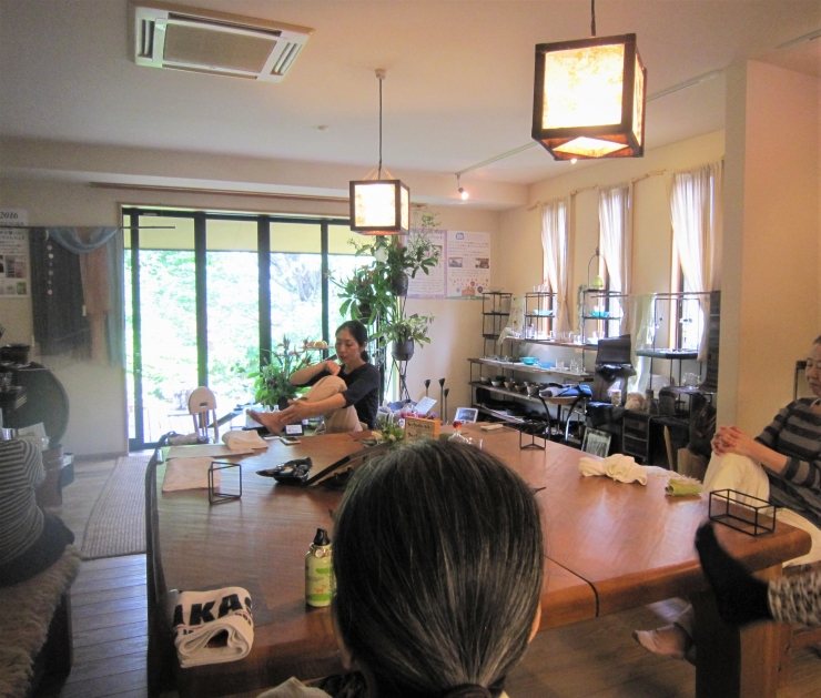 椅子に座って体幹講座