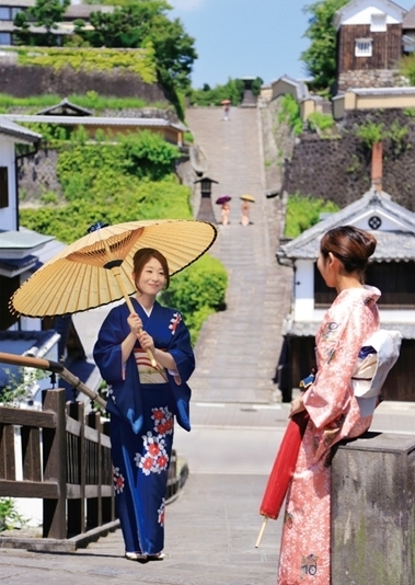 城下町きつき 和服とひいなめぐり展