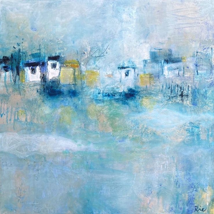 仲村理恵 展 — 溢れ出す色彩、息づく線 —