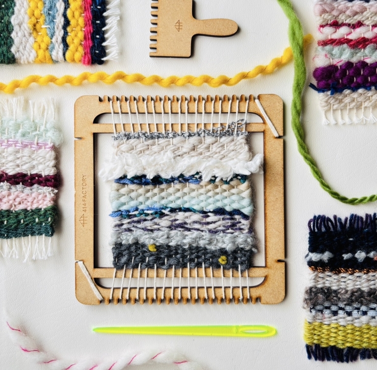 ITOBAオープン工房 第5弾 日々の暮らしに寄り添う布展 ～絞って、くくって、染めて、織る～