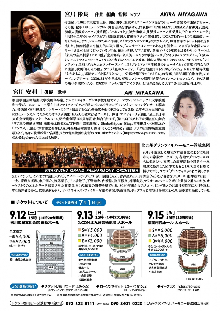 宮川彬良とグランフィルのスペシャルなコンサート